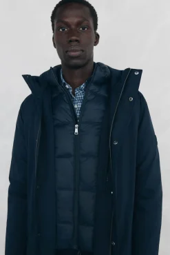 Parka curta capuz