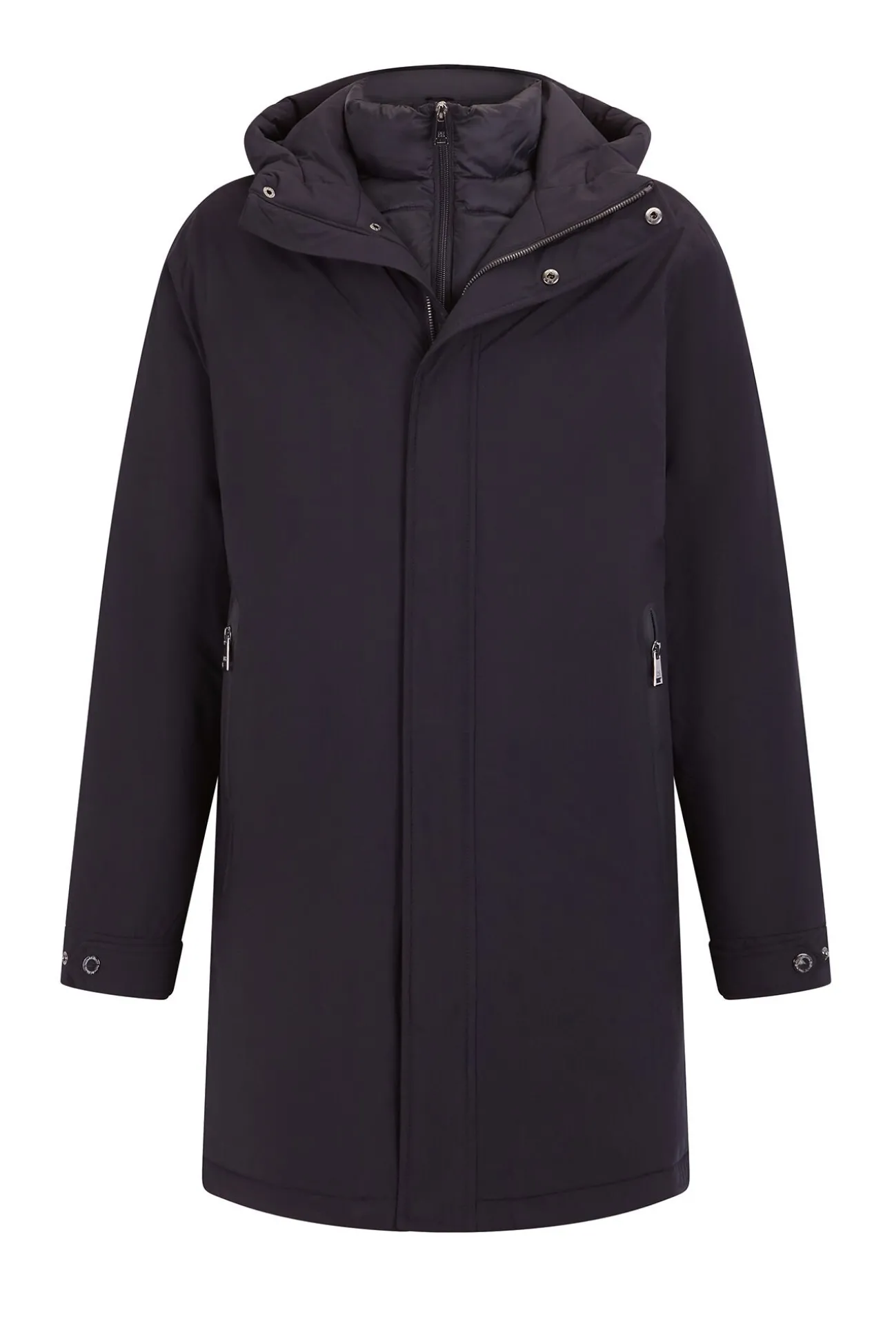 Parka curta capuz