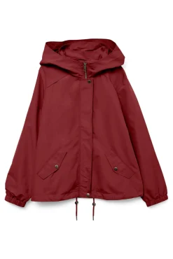 Parka curta com capuz plus size