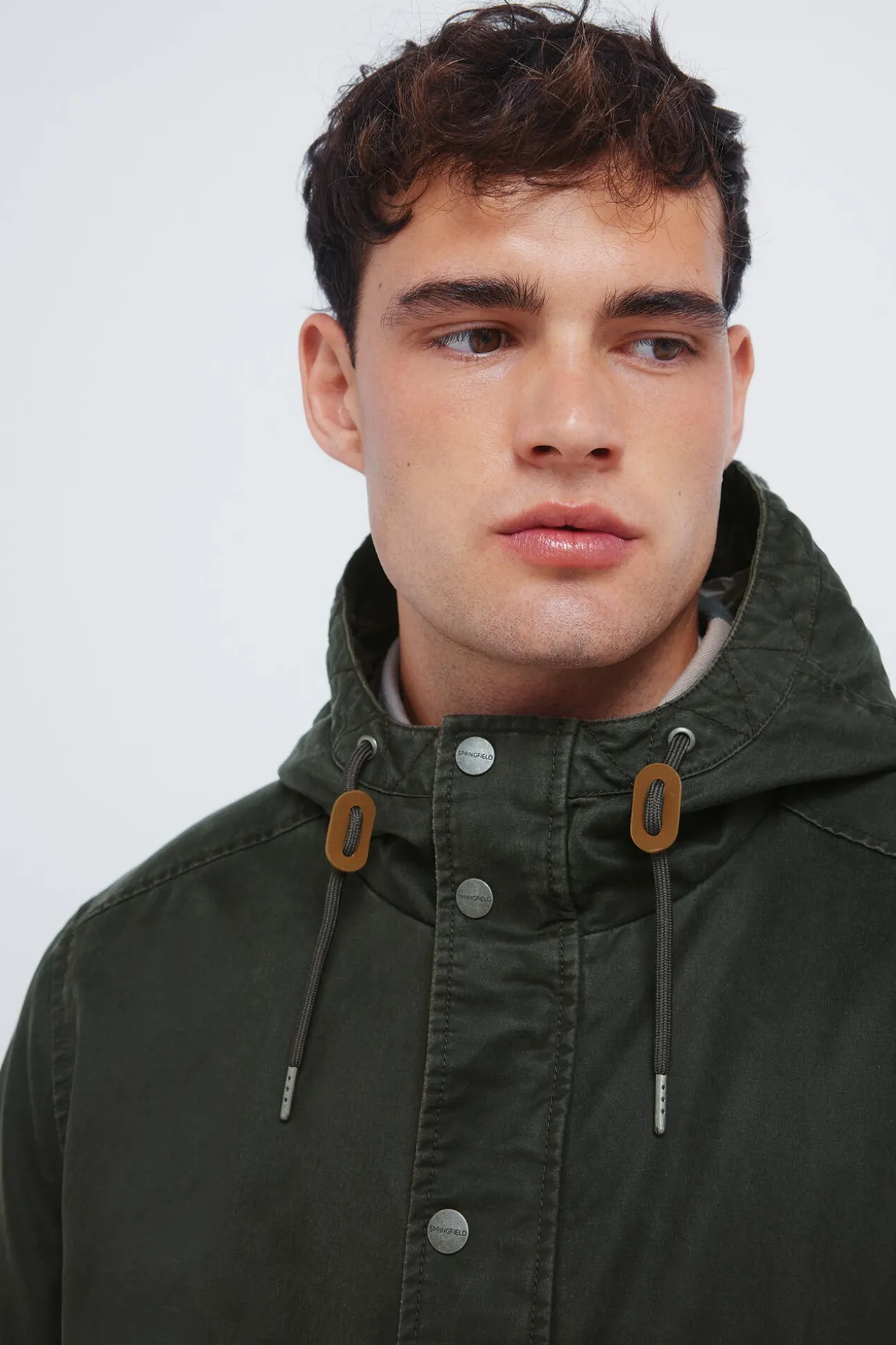Parka de algodão