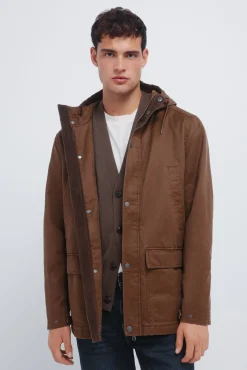 Parka de algodão