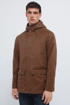 Parka de algodão