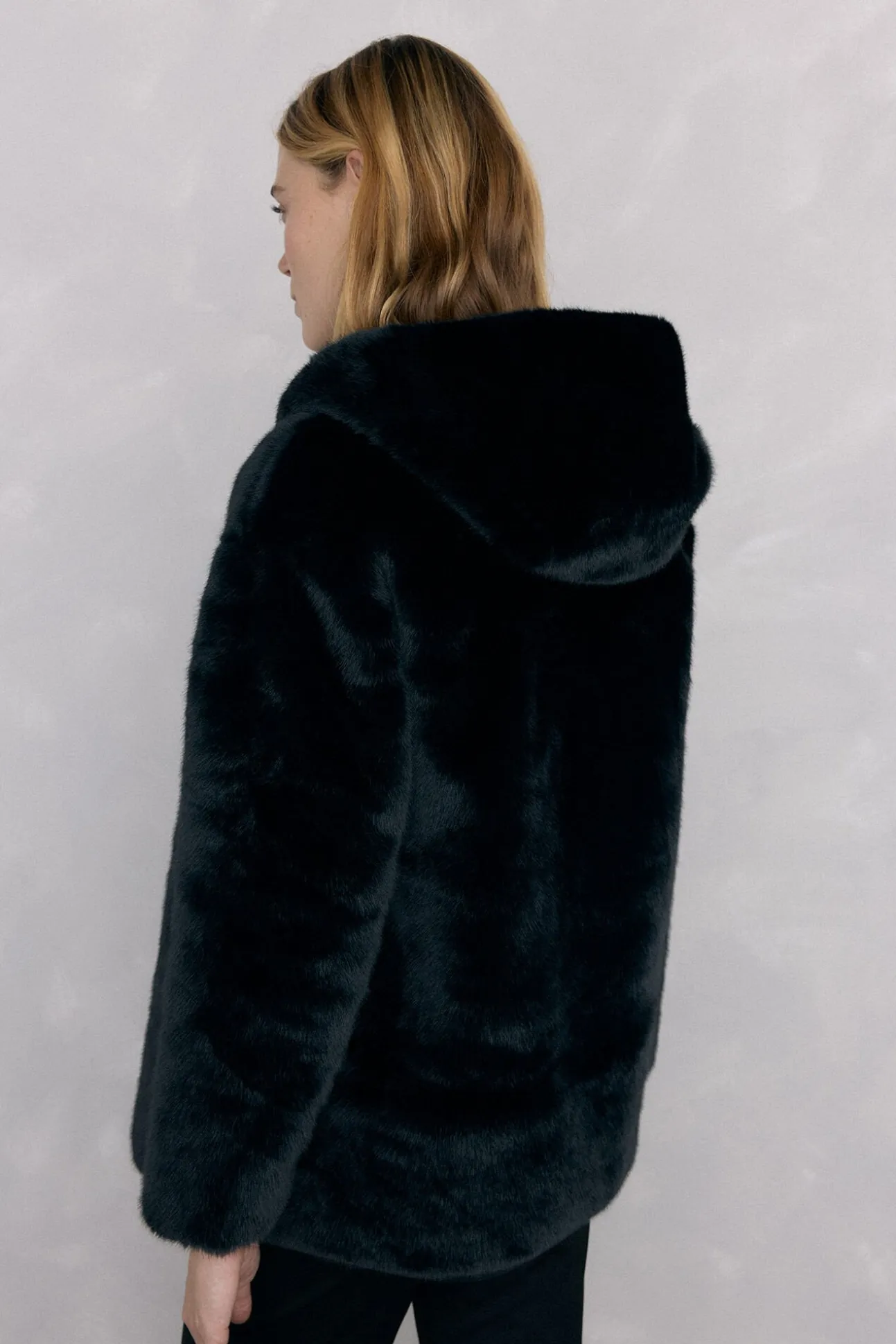 Parka de pele reversível