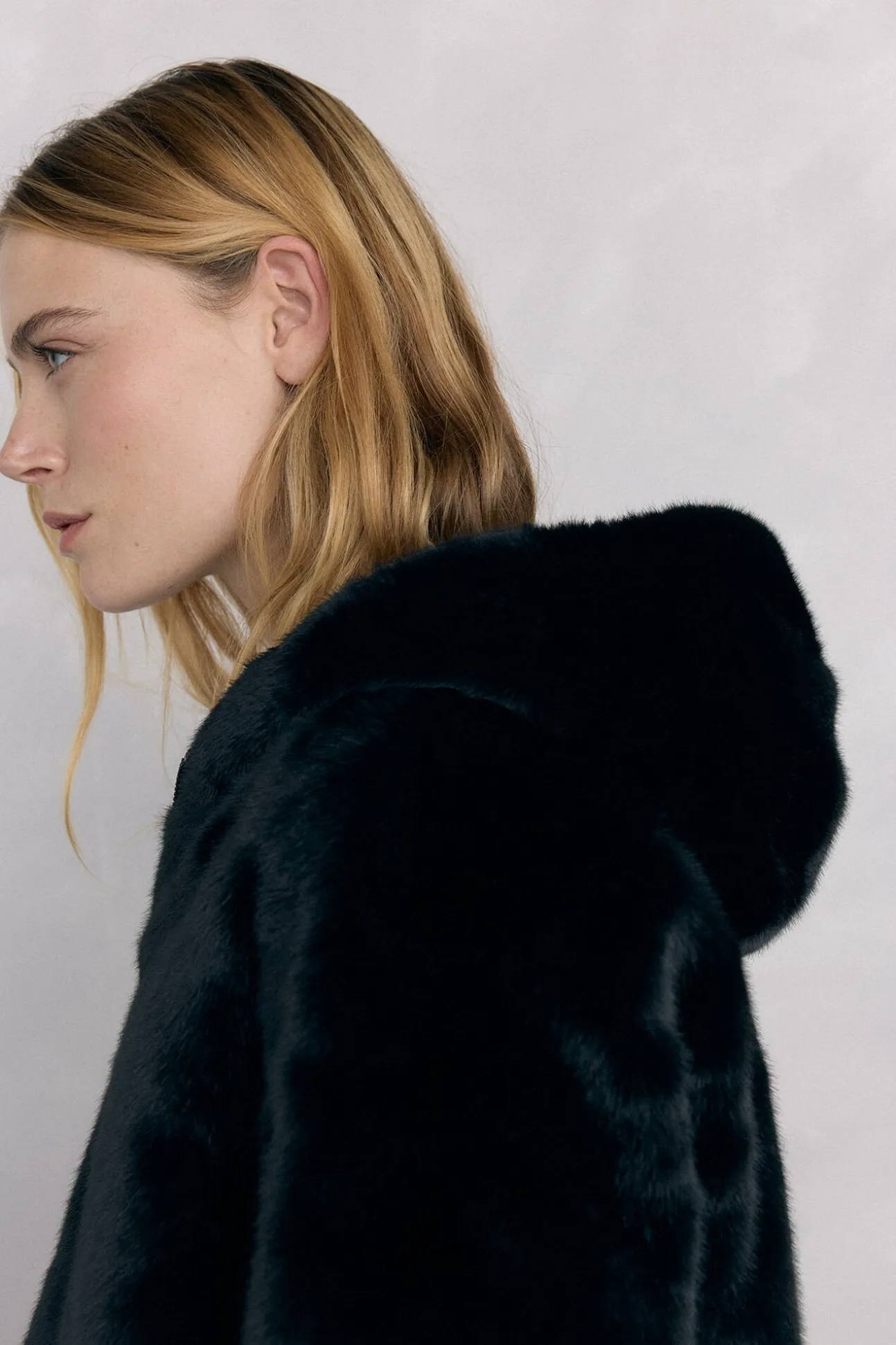 Parka de pele reversível