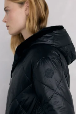 Parka de pele reversível
