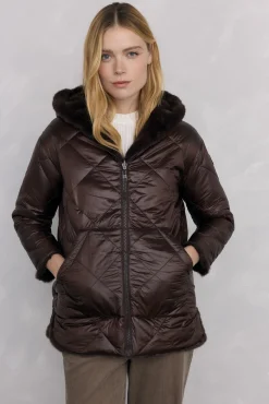 Parka de pele reversível