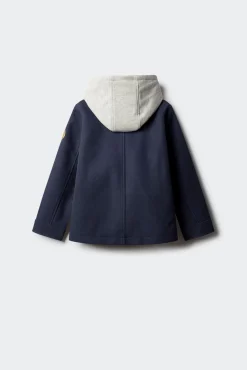 Parka de tecido infantil