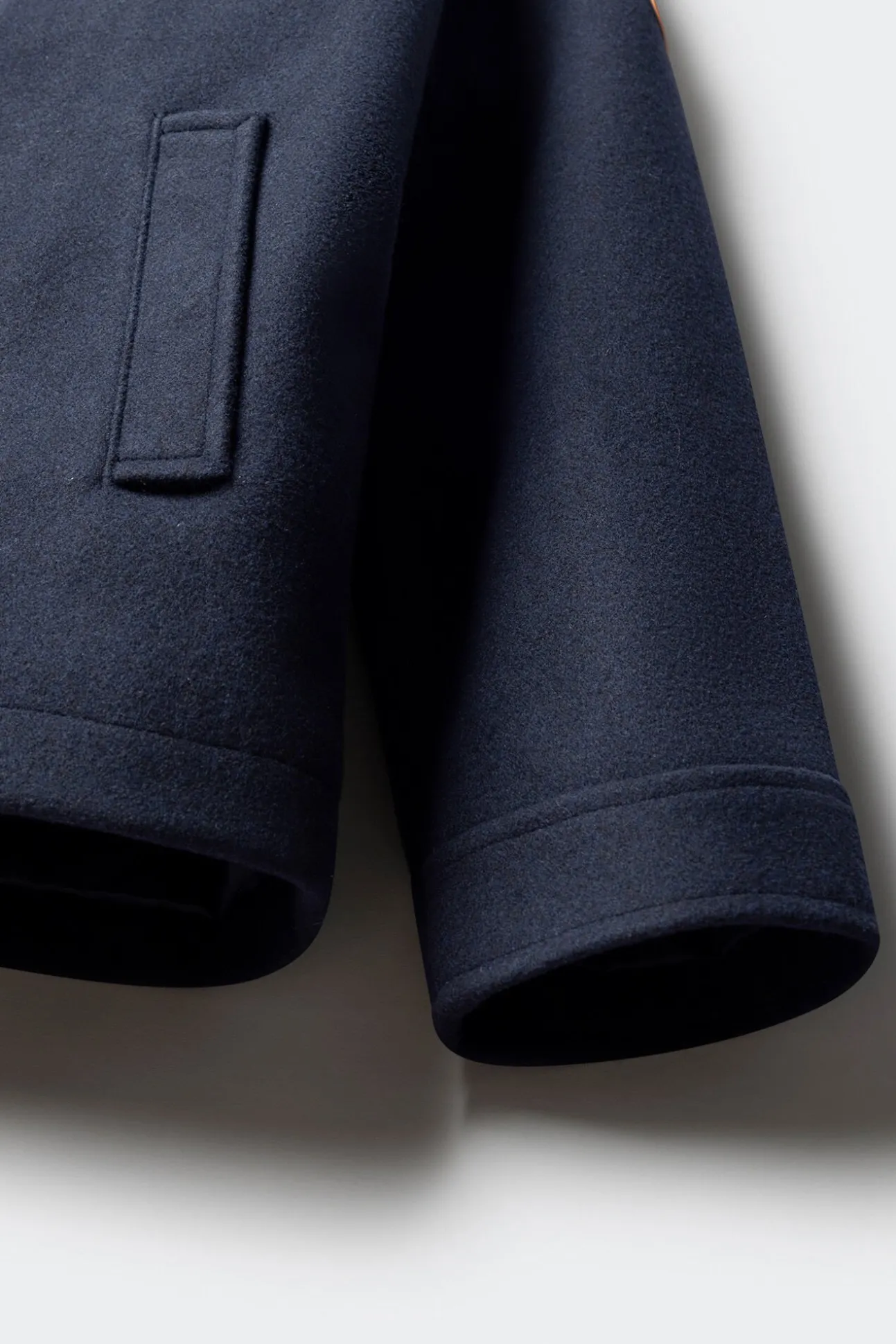 Parka de tecido infantil