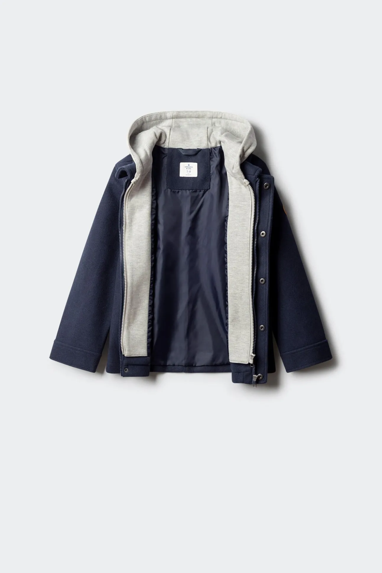 Parka de tecido infantil
