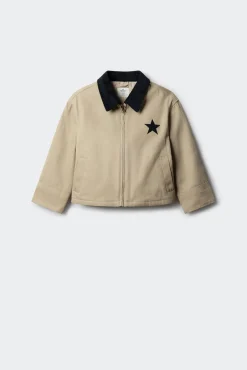 Parka estrela para meninas