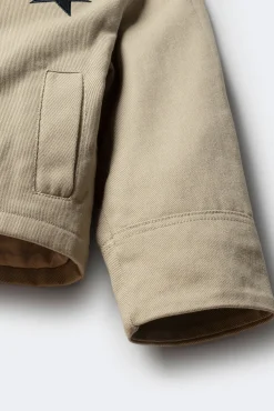 Parka estrela para meninas