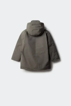 Parka marrom para criança
