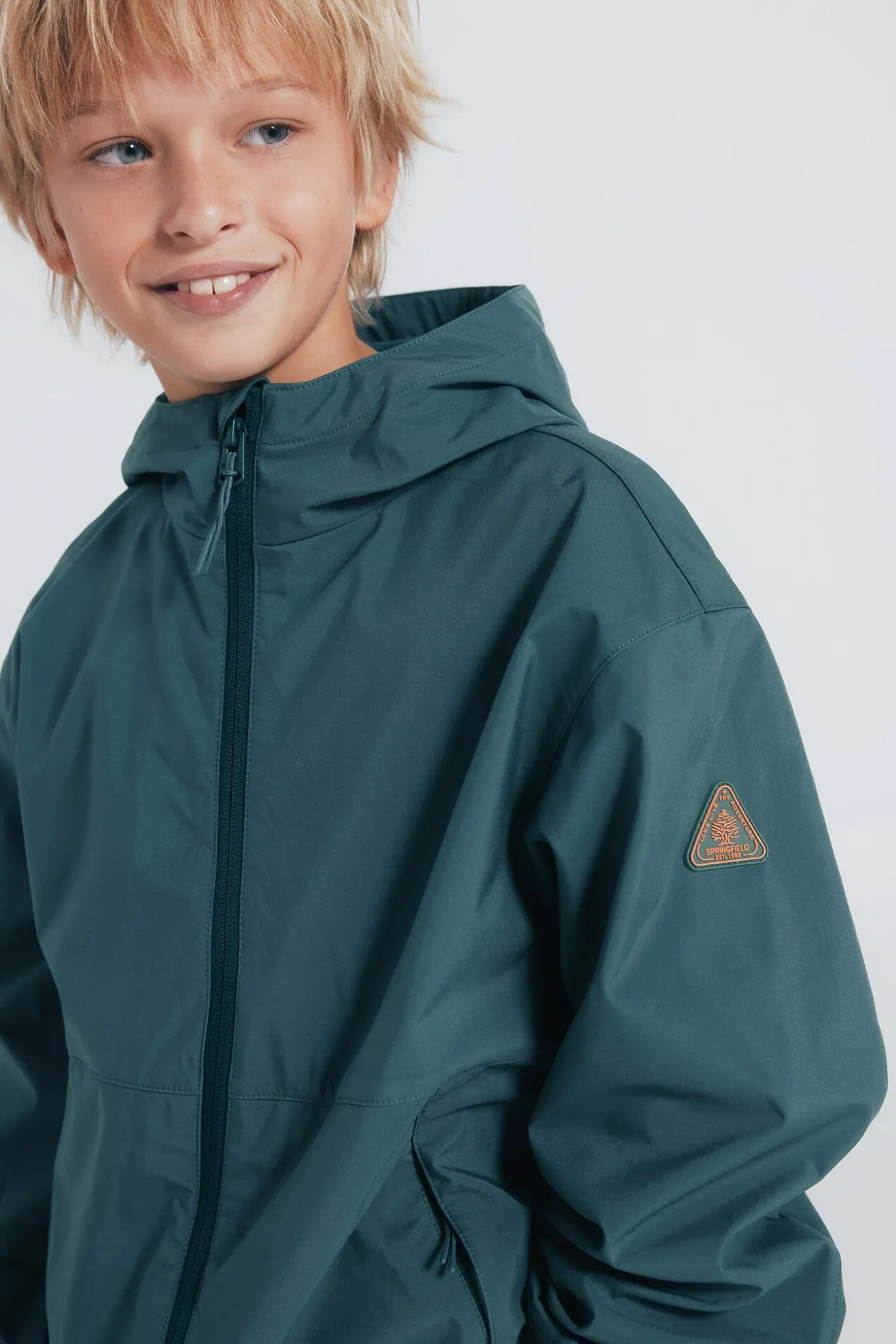 Parka softshell infantil