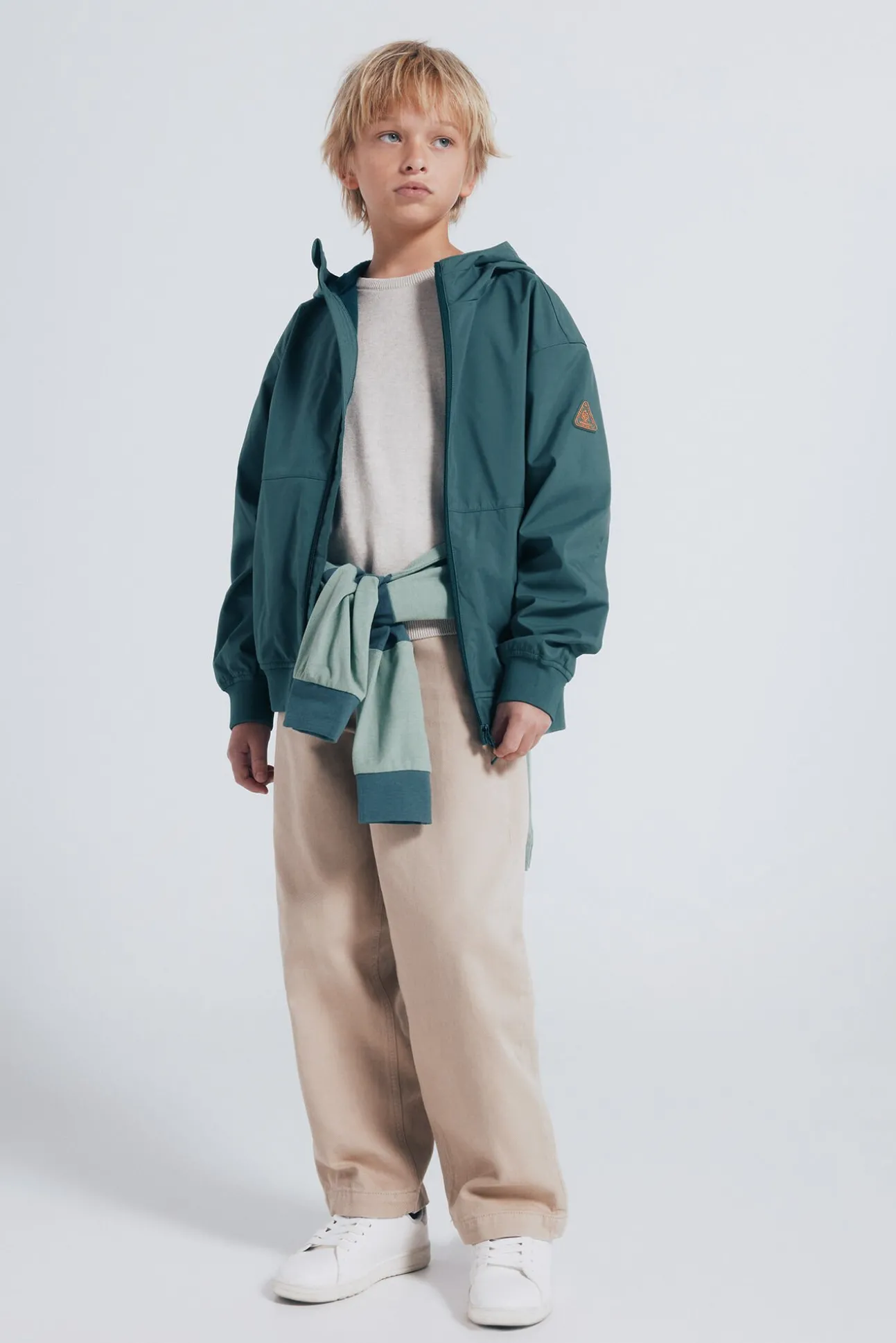 Parka softshell infantil