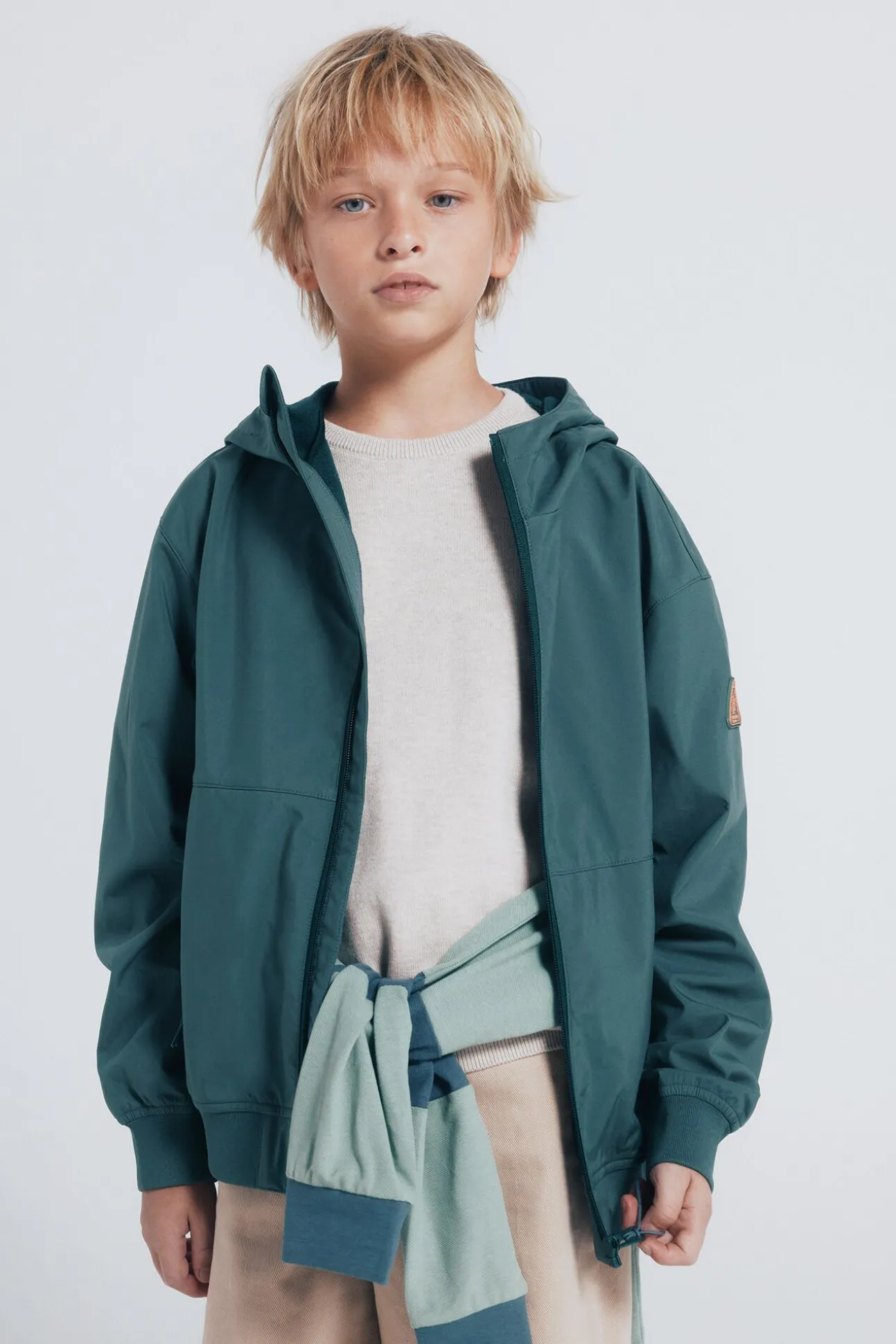 Parka softshell infantil