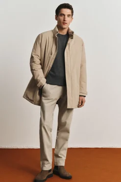 Parka técnica com vistas removíveis
