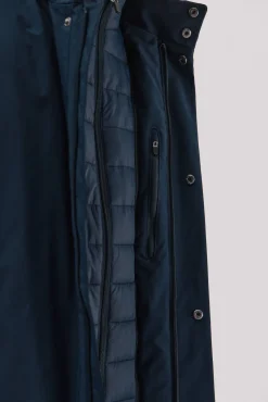 Parka técnica com vistas removíveis