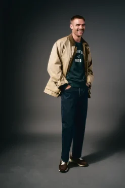 Parka tecido efeito encerado