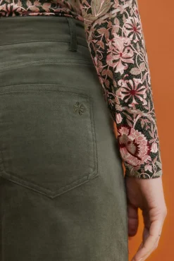 Paulette. Calça de perna larga