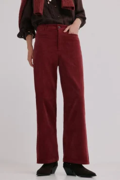 Paulette. Calça de perna larga