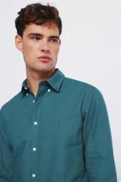 Peça oxford tingida