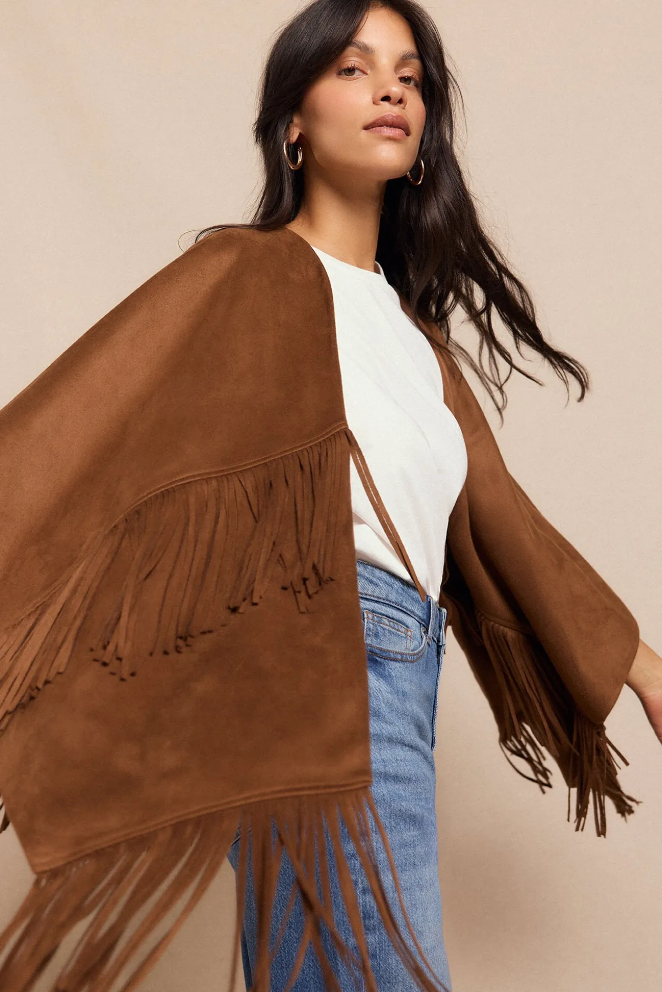 pele poncho de pele sintética