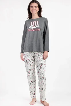 Pijama comprido 101 Dálmatas para mulher