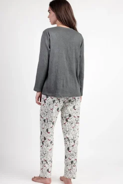 Pijama comprido 101 Dálmatas para mulher