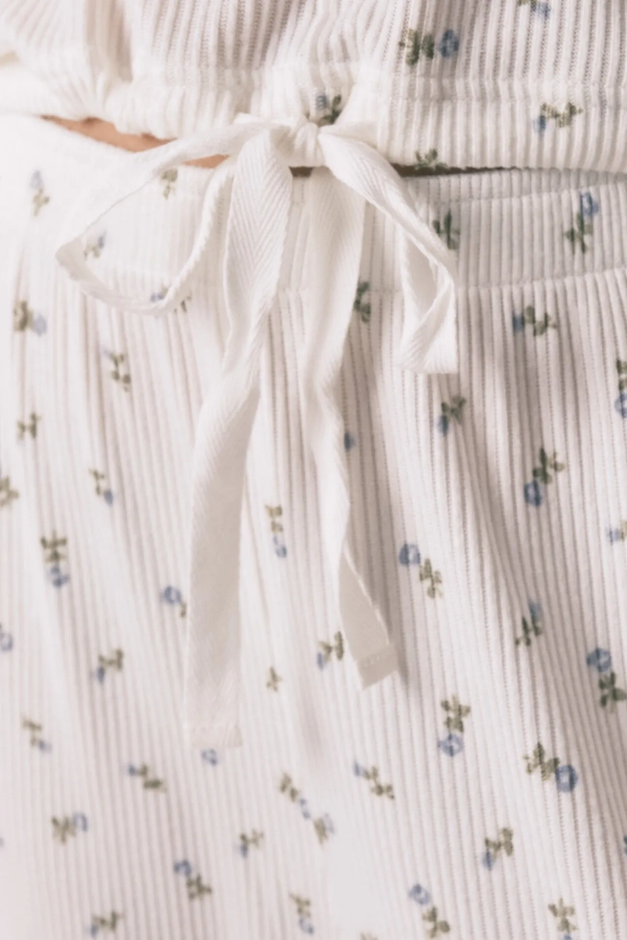 Pijama comprido canelado Mafalda branco