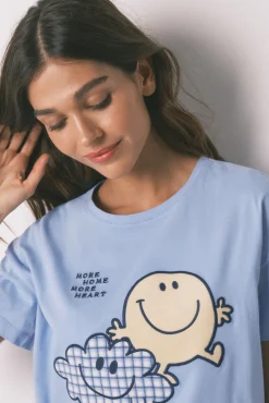 Pijama comprido de manga curta SmileyWorld®