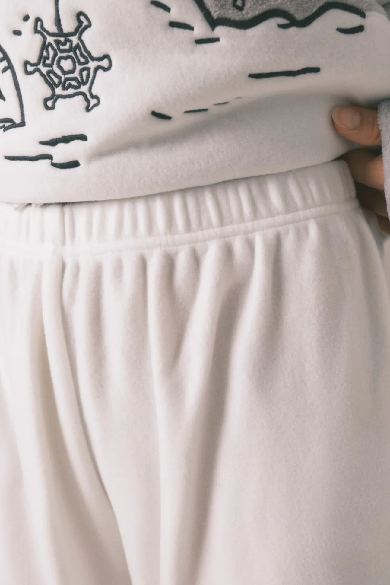 Pijama comprido de polar do Snoopy
