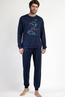 Pijama comprido Donald 100% algodão para homem