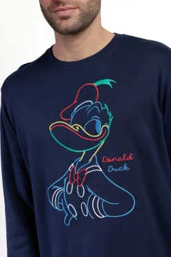 Pijama comprido Donald 100% algodão para homem