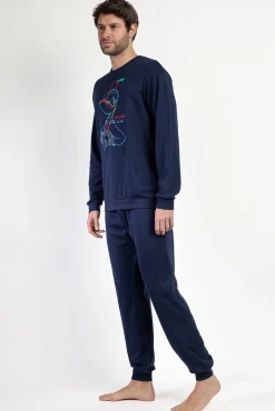 Pijama comprido Donald 100% algodão para homem