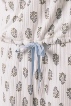 Pijama comprido floral