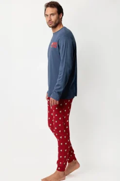 Pijama comprido Grumpy 100% algodão para homem