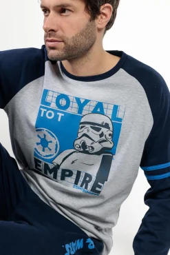 Pijama comprido Imperio Star Wars para homem