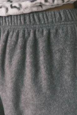 Pijama comprido longo com estampa animal polar