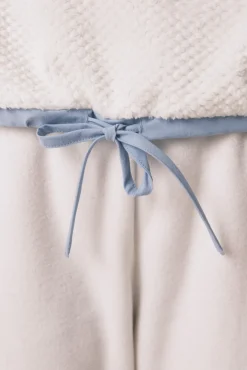 Pijama comprido longo jacquard polar