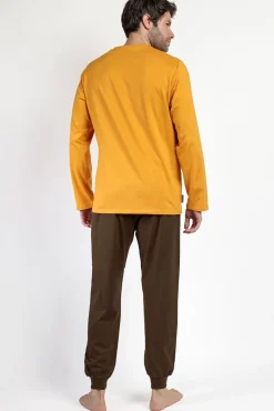 Pijama comprido Mandalorian 100% algodão para homem