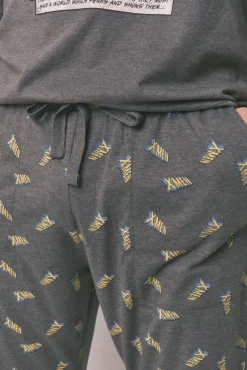 Pijama comprido masculino 100% algodão X Men