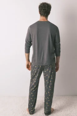Pijama comprido masculino 100% algodão X Men