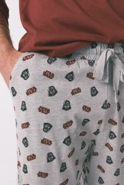Pijama comprido masculino 100% algodão