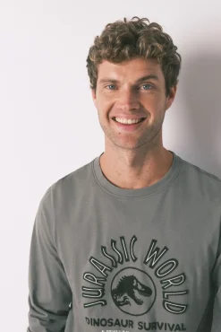 Pijama comprido masculino 100% algodão