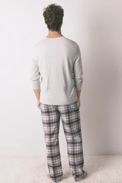 Pijama comprido masculino 100% algodão