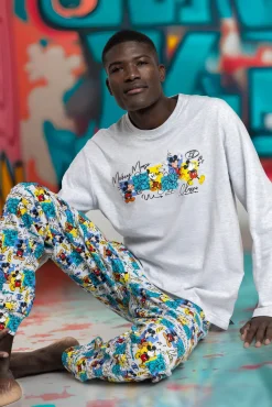 Pijama comprido Original Mickey para homem
