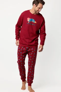 Pijama comprido Paddington 100% algodão para homem