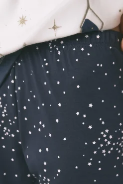 Pijama comprido polar estampado