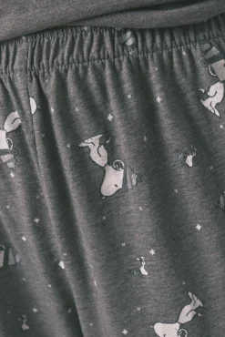 Pijama comprido Snoopy 100% algodão
