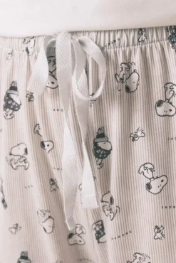 Pijama comprido Snoopy 100% algodão